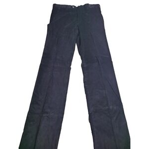 NEW‎ Berle Corduroy Pants Raw Hem Men's 36x37 Navy NWT